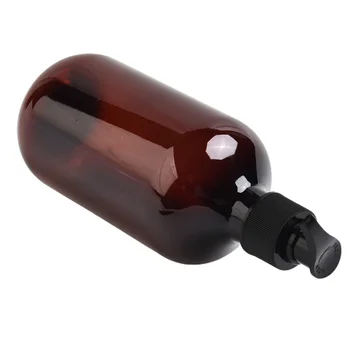 Пустые бутылки-дозаторы, бутылка-дозатор 500 мл, дозатор геля для душа в ванной, ручной насос, высококачественный полипропиленовый материал 2