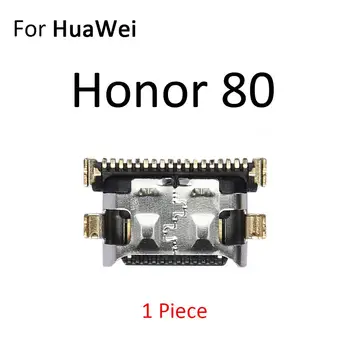 Разъем для зарядки Micro Jack Type-C, Разъем для Зарядки Док-станции для HuaWei Mate 50 RS 50E P50 P50E Honor 70 80 SE Pro Plus 5G 5