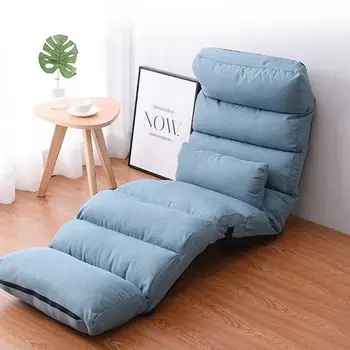 Раскладное кресло из льняной ткани с нулевой гравитацией, диван-кровать, татами, Многопозиционный кожаный диван-качалка Lazy Boy