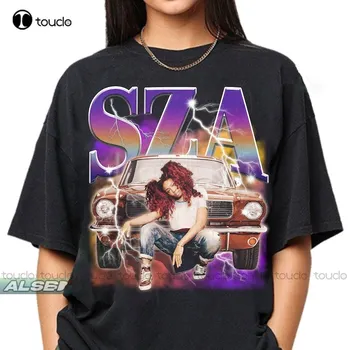 Рубашка Sza, Черная футболка Sza New Bootleg 90-х, Винтажная рубашка Sza, Рубашка певца рэпера, Подарок фанату, Ретро-рубашка, Новый альбом 0