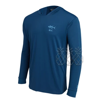 Рубашки для пелагической рыбалки, одежда с капюшоном, мужские уличные футболки для рыбалки с длинным рукавом, Дышащая толстовка с защитой от ультрафиолета, топы для рыбалки 1