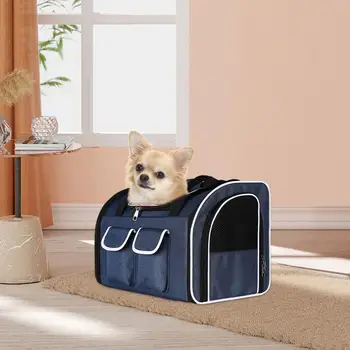 Рюкзак-переноска для домашних животных, сумка для переноски, Дышащая сумка для путешествий 1