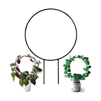 Садовая решетка для вьющихся растений, Металлическая решетка для небольших растений, Опорные колья для растений для виноградных лоз 3