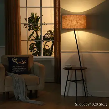 Скандинавский полочный торшер, современный настольный светодиодный торшер, гостиная, спальня, торшер, гостиная, спальня, кабинет, стоячая лампа 0