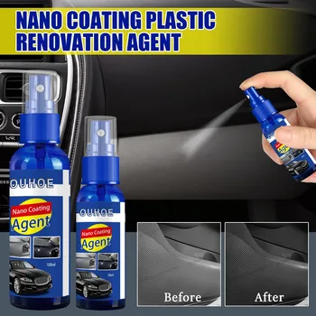 Средство для восстановления нанопластика автомобиля, восстанавливающее средство для чистки автомобильных сидений, приборной панели, автомобильных пластиковых деталей