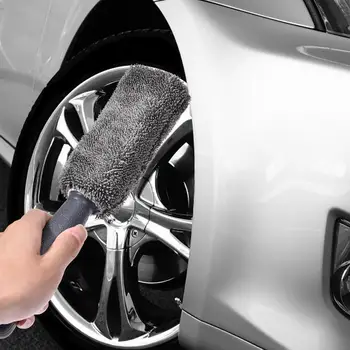 Средство для чистки автомобиля, состоящее из 9 частей, Автоочистительное полотенце для мытья автомобиля с высоким водопоглощением, быстро Сохнущее Для ухода за автомобильной краской, Керамическое покрытие автомобиля 3