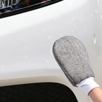 Средство для чистки автомобиля, состоящее из 9 частей, Автоочистительное полотенце для мытья автомобиля с высоким водопоглощением, быстро Сохнущее Для ухода за автомобильной краской, Керамическое покрытие автомобиля 4