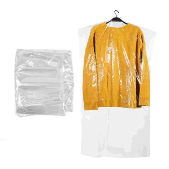 Сумка Для одежды Сумки Чехлы для одежды Для подвешивания прозрачного костюма для хранения Сухого пальто Чистка гардероба От пыли Одежда Платье для гардероба