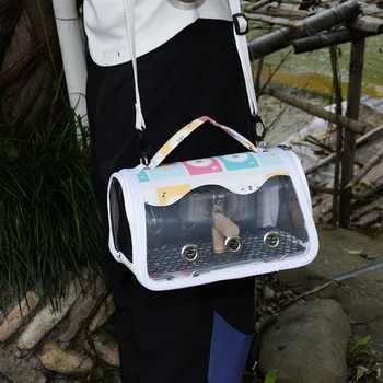 Сумка для переноски домашних животных Портативная сумка Сумки для птиц с попугаями для путешествий на открытом воздухе Сумка для домашних попугаев со стоячим насестом 4