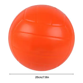 Супер мягкий волейбольный мяч Размером 5 Детский волейбольный мяч мягкий 7,87 дюйма Стандартного размера Для волейбола в помещении на открытом воздухе для начинающих Тренажерный зал Пляж 5