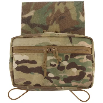 Тактическая нагрудная сумка для снаряжения, охотничий военный жилет Molle, подвесной подсумк, двойная молния, аксессуары для нагрудного снаряжения MK4. 0