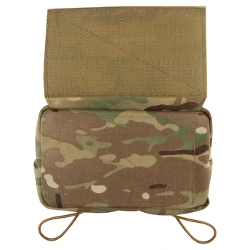 Тактическая нагрудная сумка для снаряжения, охотничий военный жилет Molle, подвесной подсумк, двойная молния, аксессуары для нагрудного снаряжения MK4. 1