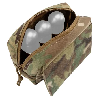 Тактическая нагрудная сумка для снаряжения, охотничий военный жилет Molle, подвесной подсумк, двойная молния, аксессуары для нагрудного снаряжения MK4. 3