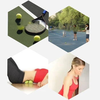 Теннисные мячи для тренировки тенниса с высоким отскоком от укуса собак 6,4 см Эластичный резиновый теннисный мяч для занятий спортом на открытом воздухе 2