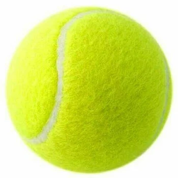Теннисные мячи для тренировки тенниса с высоким отскоком от укуса собак 6,4 см Эластичный резиновый теннисный мяч для занятий спортом на открытом воздухе 4