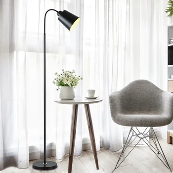Торшер Креативная Прикроватная лампа в стиле гостиной спальни, Современный минималистичный кабинет, Светодиодная Вертикальная Настольная лампа 3