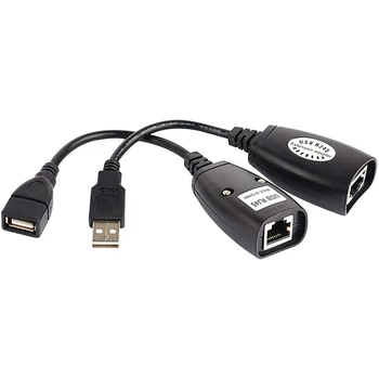 Удлинитель сетевого кабеля USB к RJ45 RJ 45 Удлинитель сетевого кабеля USB к усилителю сигнала сетевого порта 0