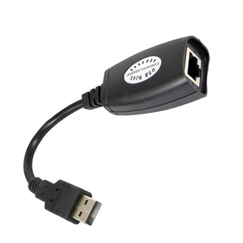 Удлинитель сетевого кабеля USB к RJ45 RJ 45 Удлинитель сетевого кабеля USB к усилителю сигнала сетевого порта 4