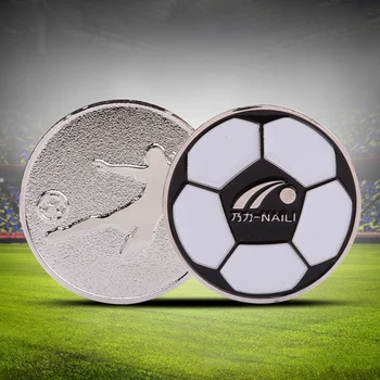 Удобное подбрасывание металлических судейских монет для футбольных матчей, практичный бросок судьи 4