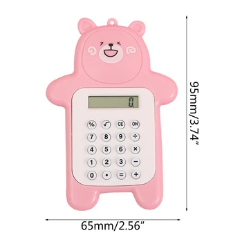 Универсальный калькулятор, мини-стандартный калькулятор, 8-значный светодиодный дисплей, калькулятор карманных размеров для мальчиков и девочек 5