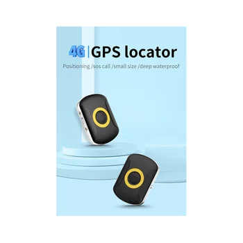 Устройство GPS-слежения за человеком, Прослушивание голоса, SOS 4G GPS трекер, ожерелье, сигнализация для пожилых людей (B)