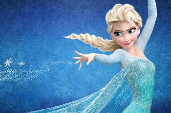 Фоны Disney Frozen, вечеринка по случаю дня рождения девочки, фотография принцессы Эльзы Анны, баннер для душа ребенка, фоны для фотосессии 2