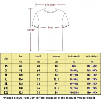 футболка с атихифобией, винтажная футболка, короткая футболка, приталенные футболки для мужчин, мужская футболка, хлопковая футболка с круглым вырезом 4
