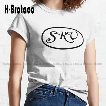 Хит продаж - Летняя трендовая футболка Стиви Рэя Вона Мужские рубашки из хлопка, простые повседневные футболки Vintag на открытом воздухе Xs-5Xl 1