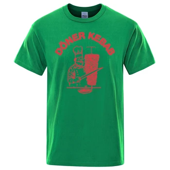 Хлопчатобумажные футболки Doner Kebab _ Doner Kebab Shirt_yyt Забавный дизайн с принтом, летняя свободная крутая футболка с круглым вырезом для мужчин, футболка, мужская футболка 2