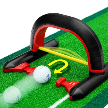 Чашка для игры в гольф, учебные пособия для гольфа, аксессуары для гольфа, клюшки для гольфа с флагом для детей и взрослых, зеленый офисный челнок 1