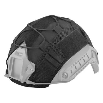 Чехол для Тактического Шлема Fast MH PJ BJ OPS-Core Airsoft Paintball Army Military Wargame Чехол Для Шлема Multicam с Эластичным Шнуром 3
