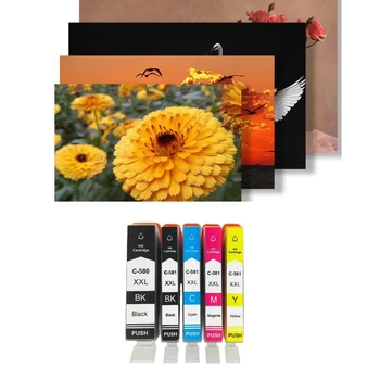 Яркие Цветные Полноцветные Картриджи для Струйного принтера TS8150 TS8152 TS8250 с Высокой Заменой Полноцветных Чернил 8,8 см/3,46 дюйма